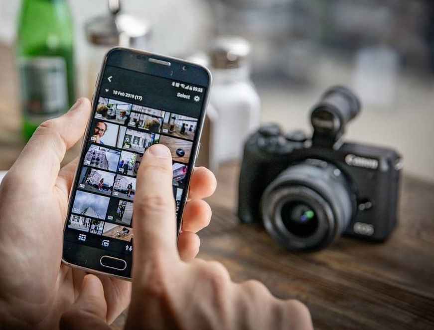 نحوه انصال دوربین کنان و نیکون به گوشی