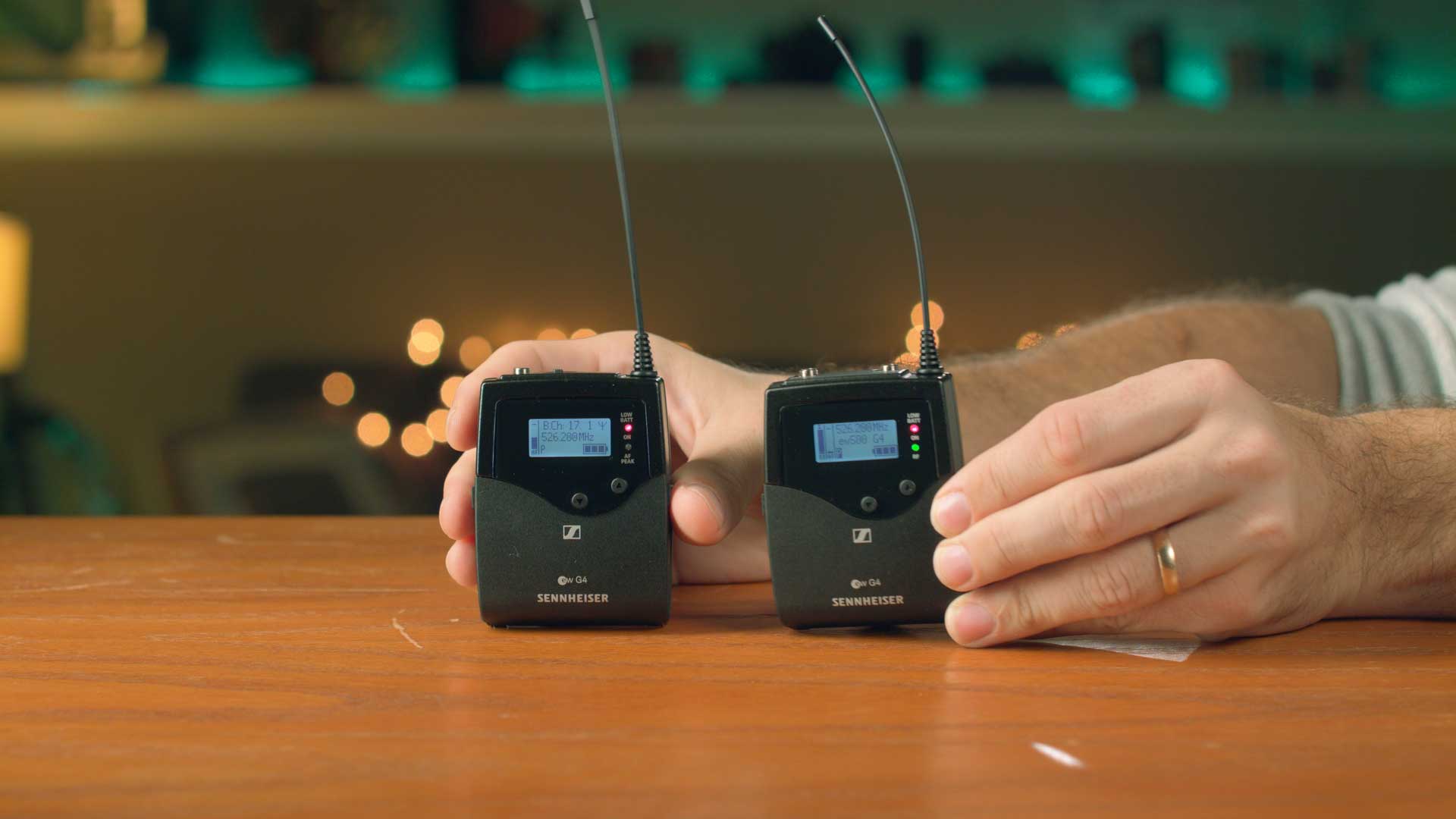 تفاوت نشانه G4 و G3 در میکروفن های سنهایزر