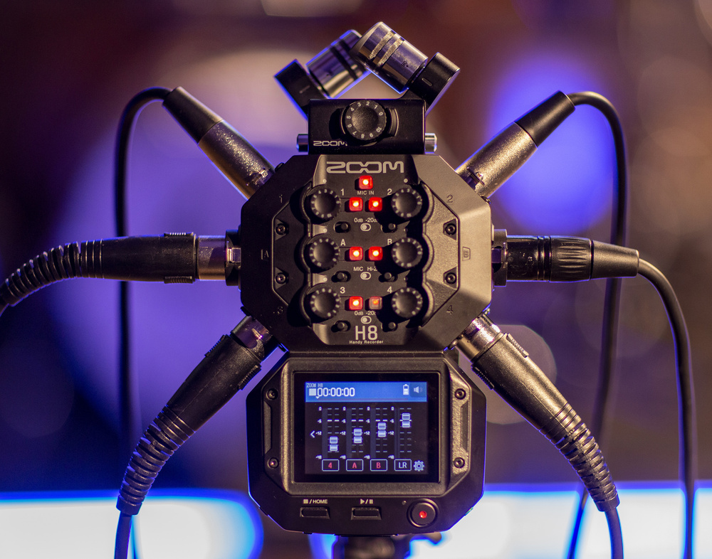 مقایسه رکوردر Zoom H8 با رکوردر Zoom H5