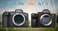 مقایسه دوربین آلفا 7S II با دوربین کانن EOS R6