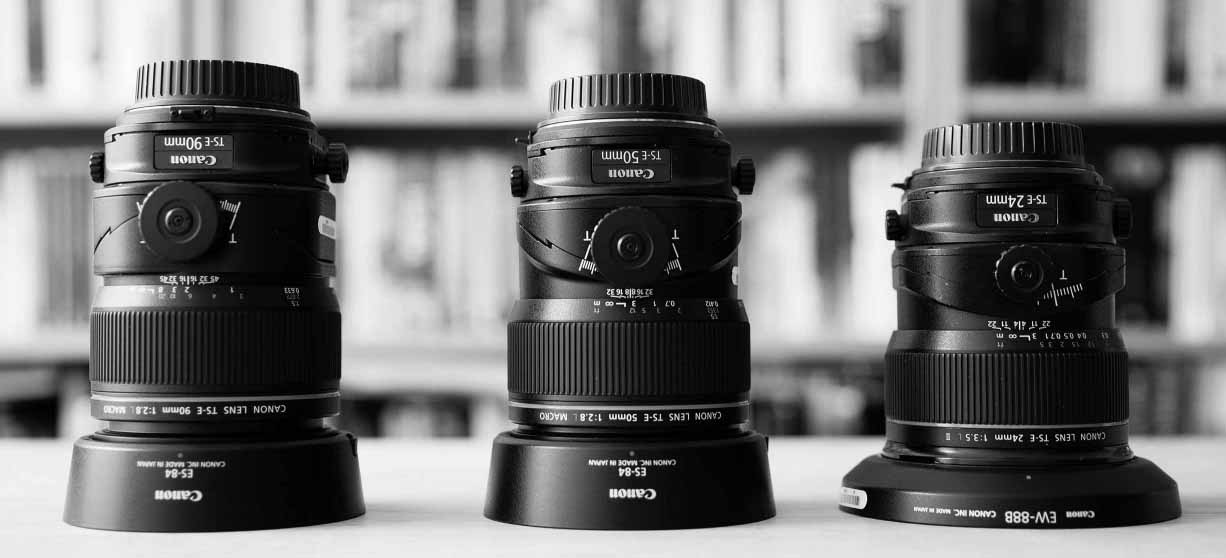 معرفی لنزهای Canon TS (Tilt-Shift)