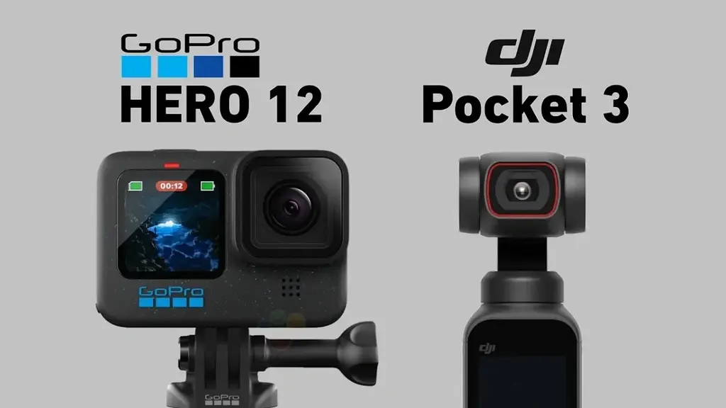 مقایسه دوربین GoPro Hero 12 و DJI Osmo Pocket 3
